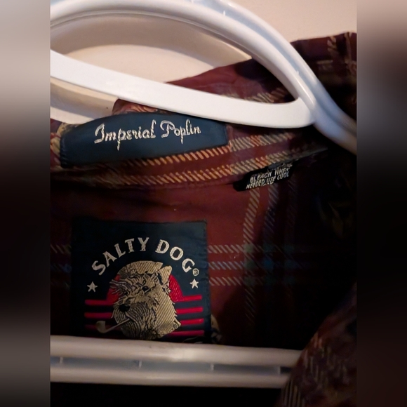 Salty Dog Plaid Flannel Shirt | All-Over Horse Print - Picture 7 of 7